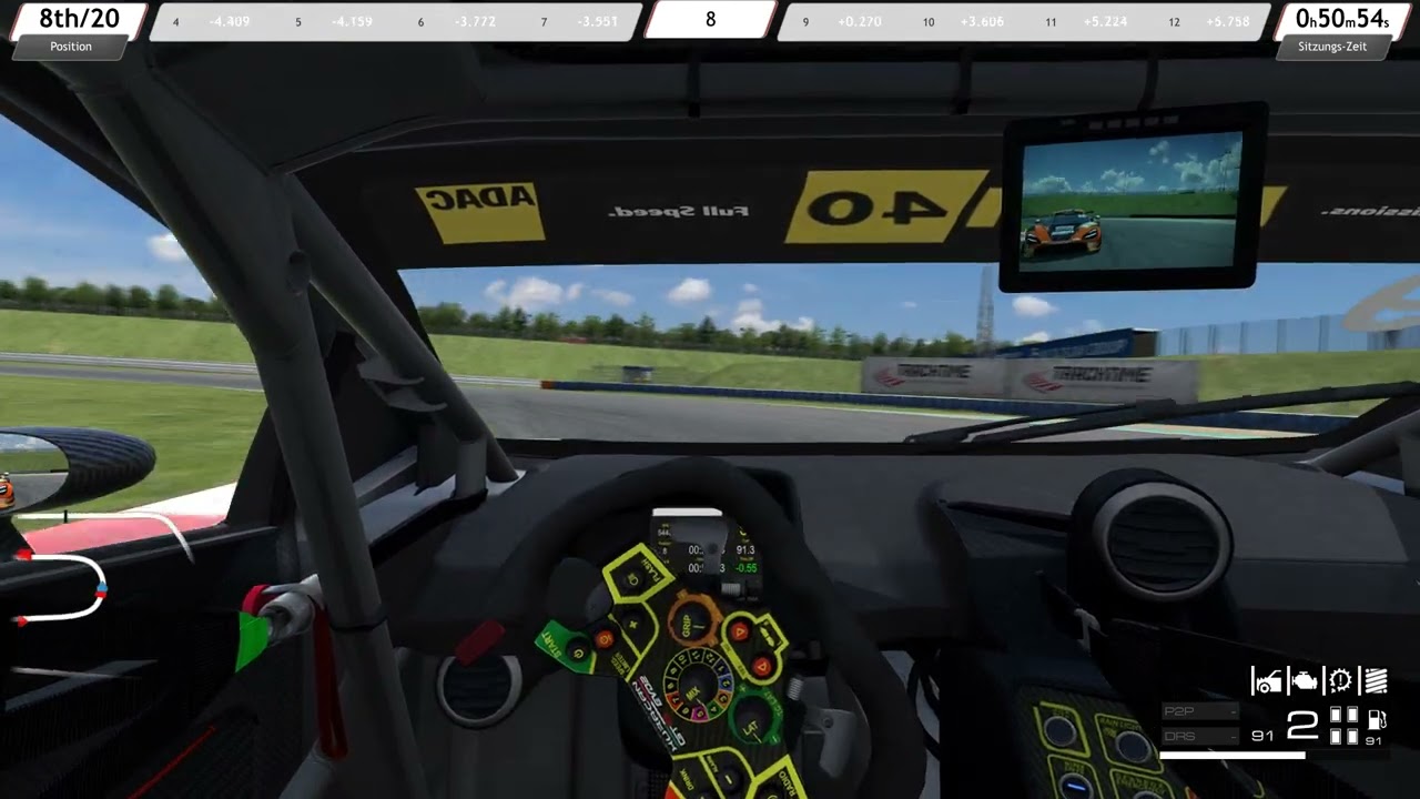 RaceRoom Racing Experience [HD] Oschersleben 2024 GP Lamborghini Huracan GT3 Evo II DTM onboard