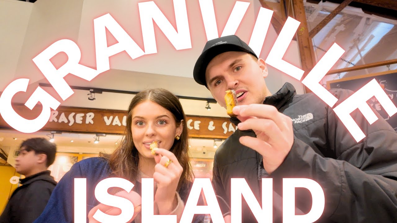 We Tried ALL the Foods at Granville Island!
