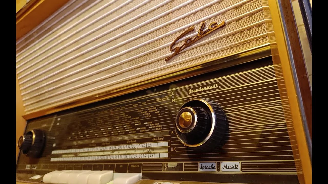 Saba Freundenstadt 1959, restauración radio antigua 