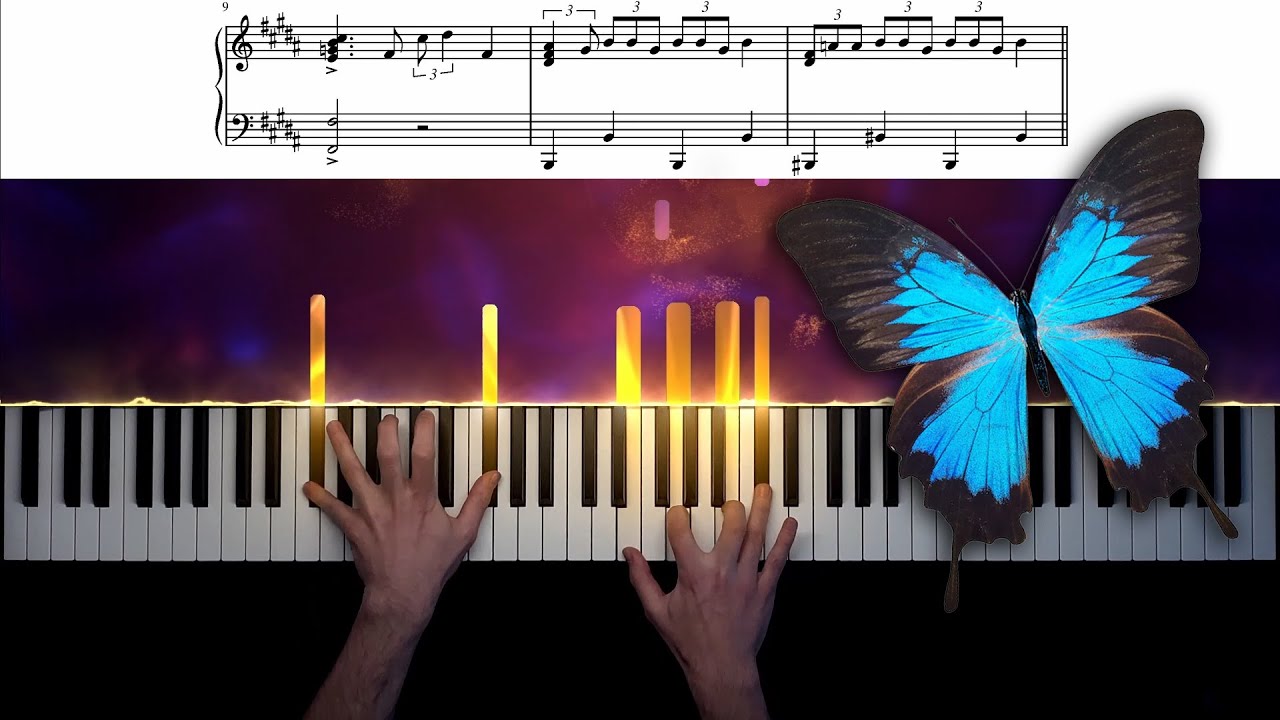 JVKE - this is what falling in love feels like | Piano Cover + Sheet Music