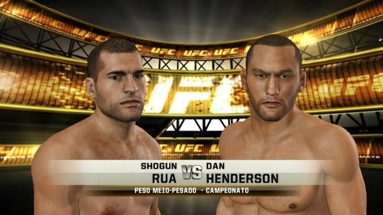Shogun Rua vs Dan Henderson | CPU vs CPU | UFC Undisputed 3