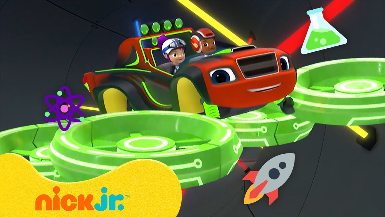 Blaze usa le STEM in missioni speciali e salvataggi! con AJ | 60 minuti | Nick Jr. Italia