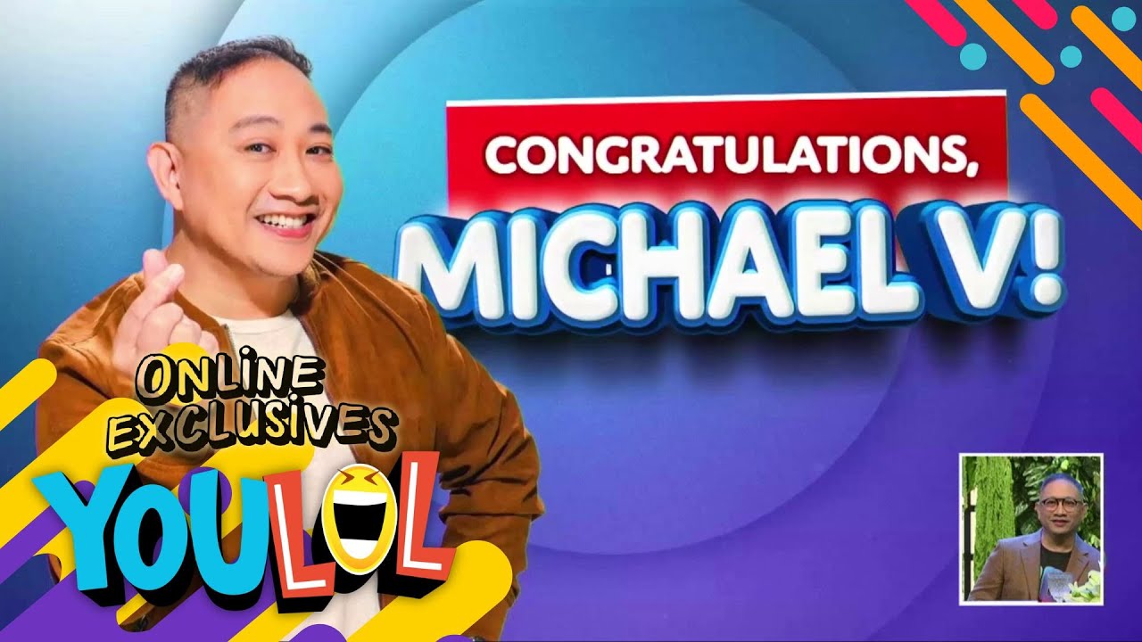 Comedy genius, Michael V. celebrates his 30 years of being a Kapuso! (YouLOL Exclusives)