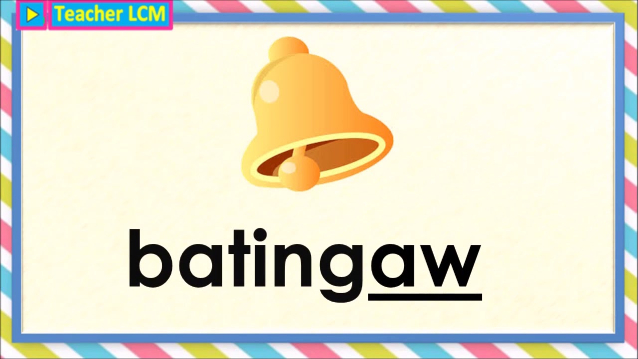 Diptonggo [aw] || TeacherLCM