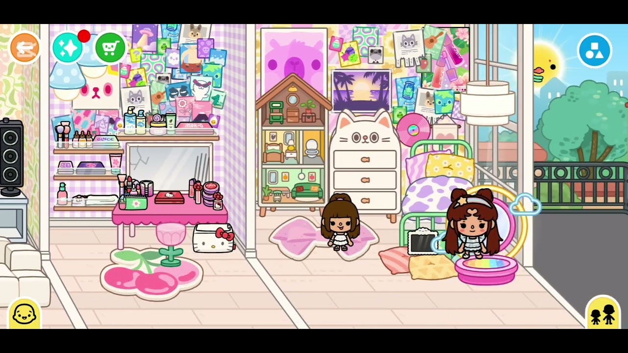 A sephora kid friend #tocaboca #tocaworld #tocaroleplay #tocalifeworld