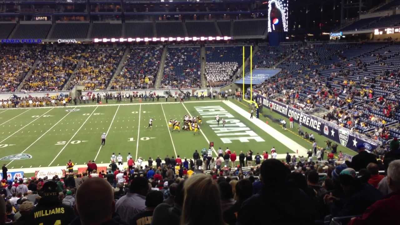 2012 MAC Football Championship - Northern Illinois 1 Yd Running Touchdown