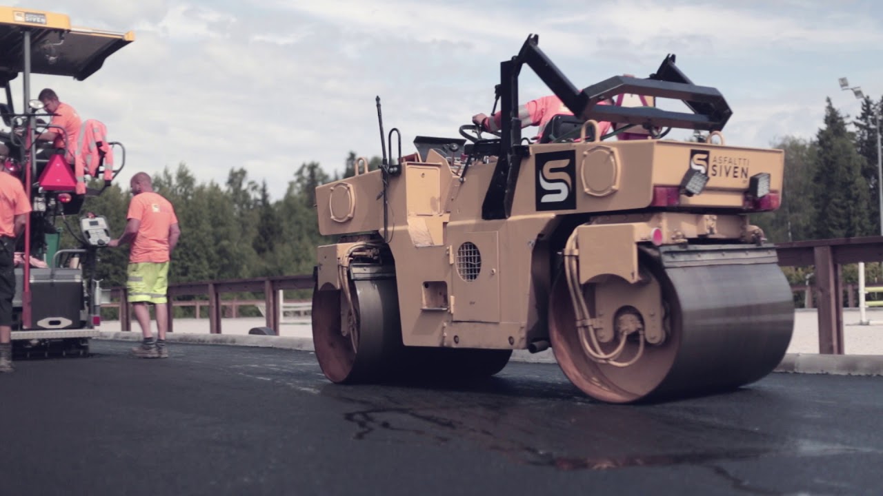 Asfaltti Siv&eacute;n Oy - Asfaltointia 50 vuoden kokemuksella