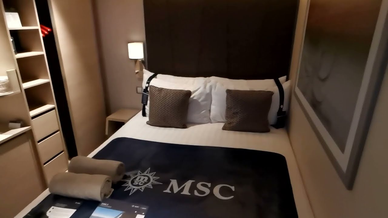 MSC Euribia: Interior cabin tour & first impression (July 2023)