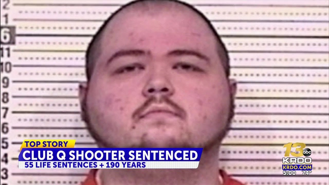 Club Q Shooter sentenced to additional 55 life sentences