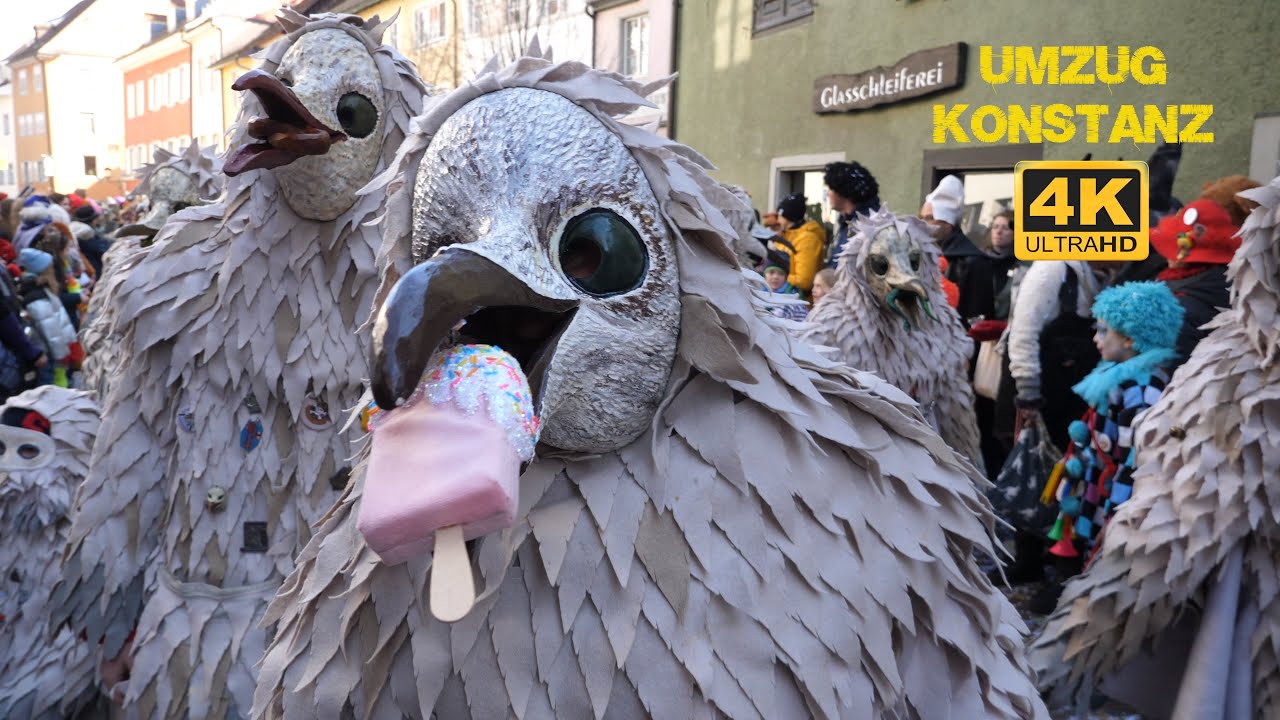 Fasnet Umzug in Konstanz Teil 4