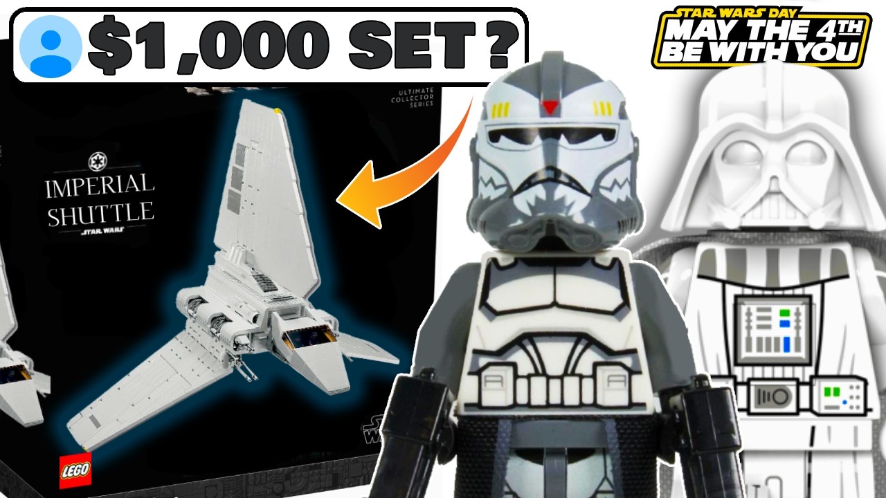 Имперский шаттл UCS!, Следующий клон-солдат LEGO?, Лучшие предложения 4 мая? И многое другое!