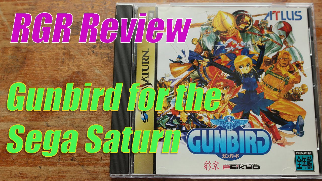 RGR Review - GUNBIRD for the Sega Saturn!!