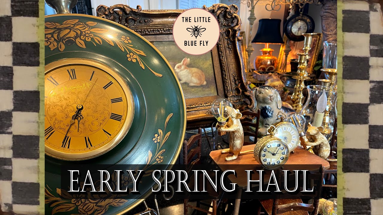 *Early Spring Decorating Ideas* ULTIMATE DECOR HAUL SCORE! Thrifted Spring Collection 2022