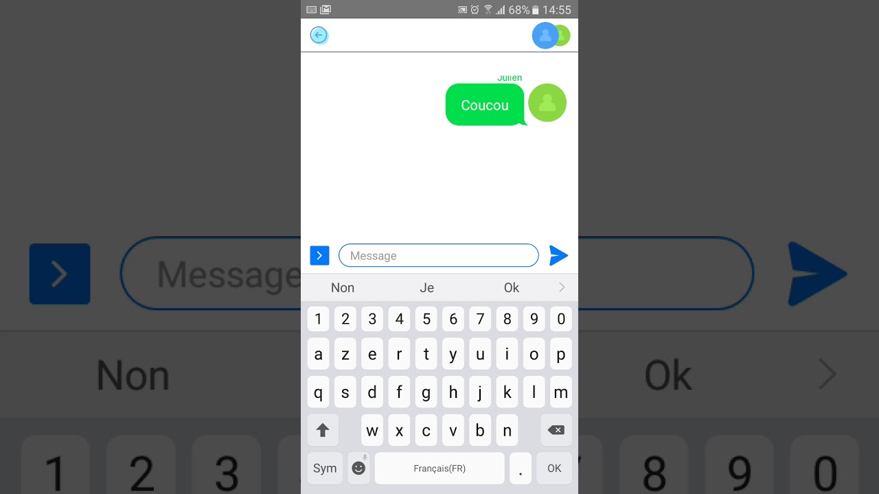 CONVERSATION FAKE :JULIEN ET JESSICA DE NOUVEAU EN COUPLE