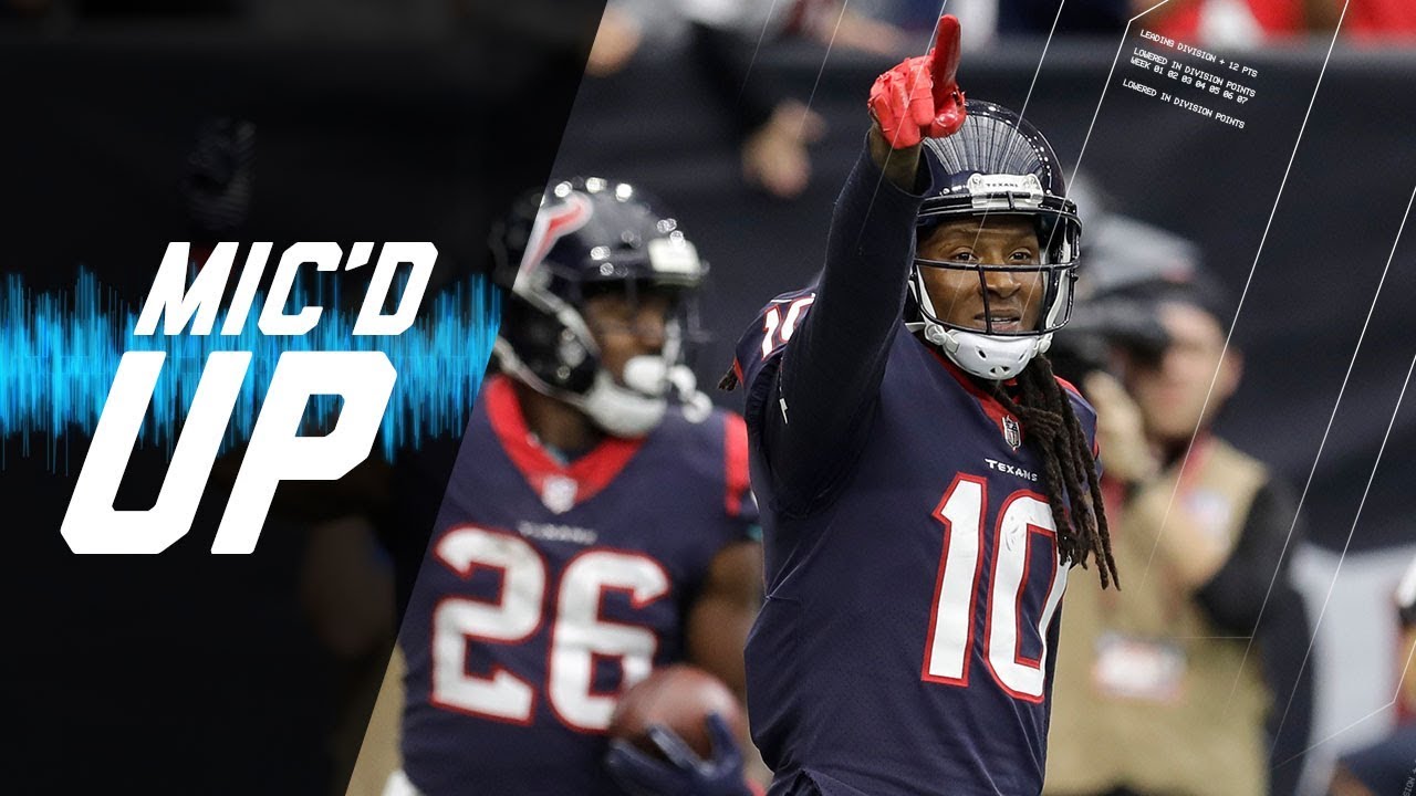 DeAndre Hopkins Mic'd Up vs. Cardinals 