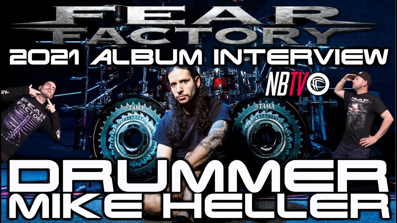 Fear Factory 2021 Album Interview - Drummer Mike Heller