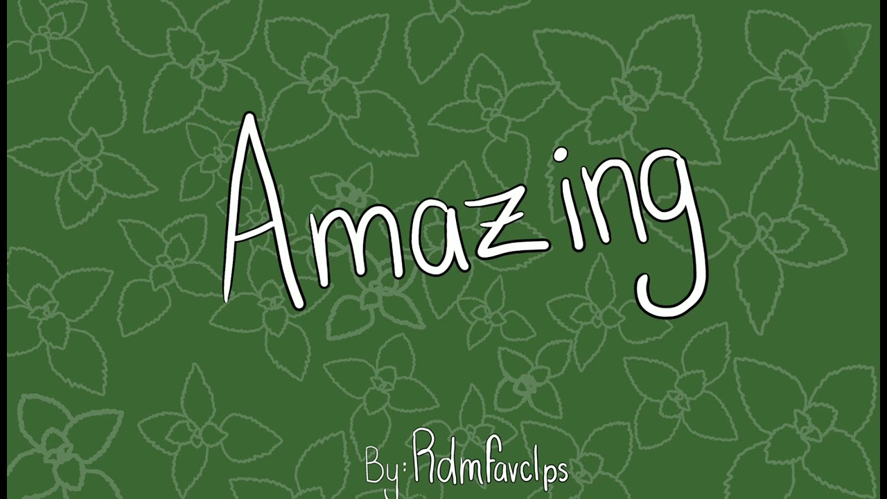 Amazing(Mha podfic)