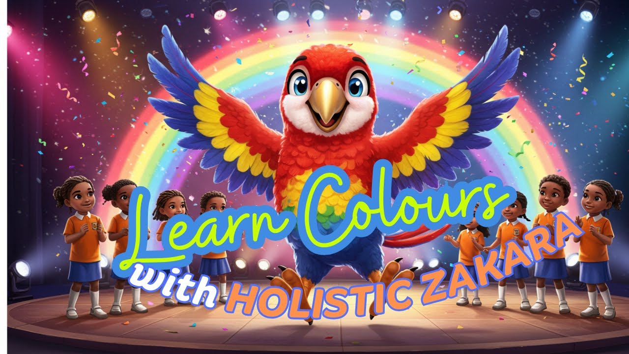 Learn Colors with Holistic Zakara: Fun Rainbow Adventure for Kids!