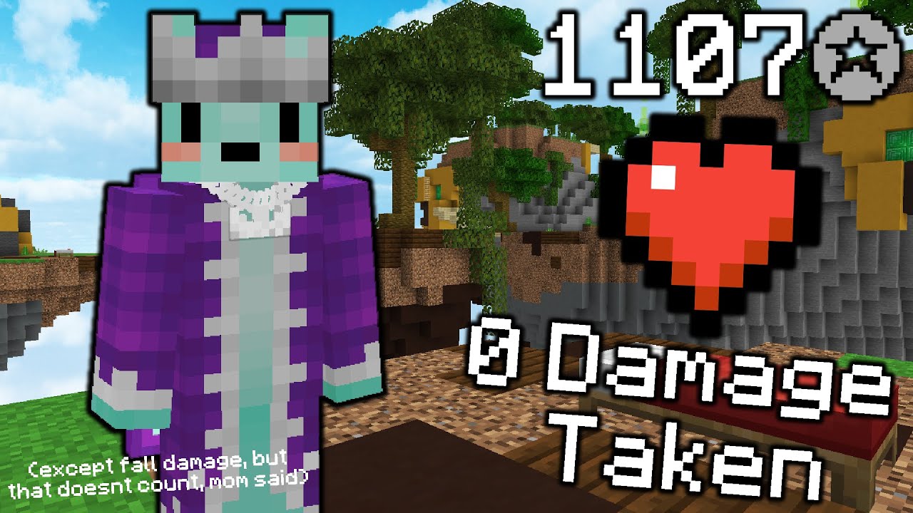 I didn't get hit once... (solo bedwars)