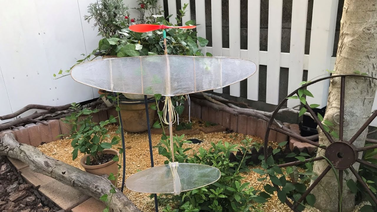 Free Flight Japanese LIGHT PLANE part 2 Build & Collection