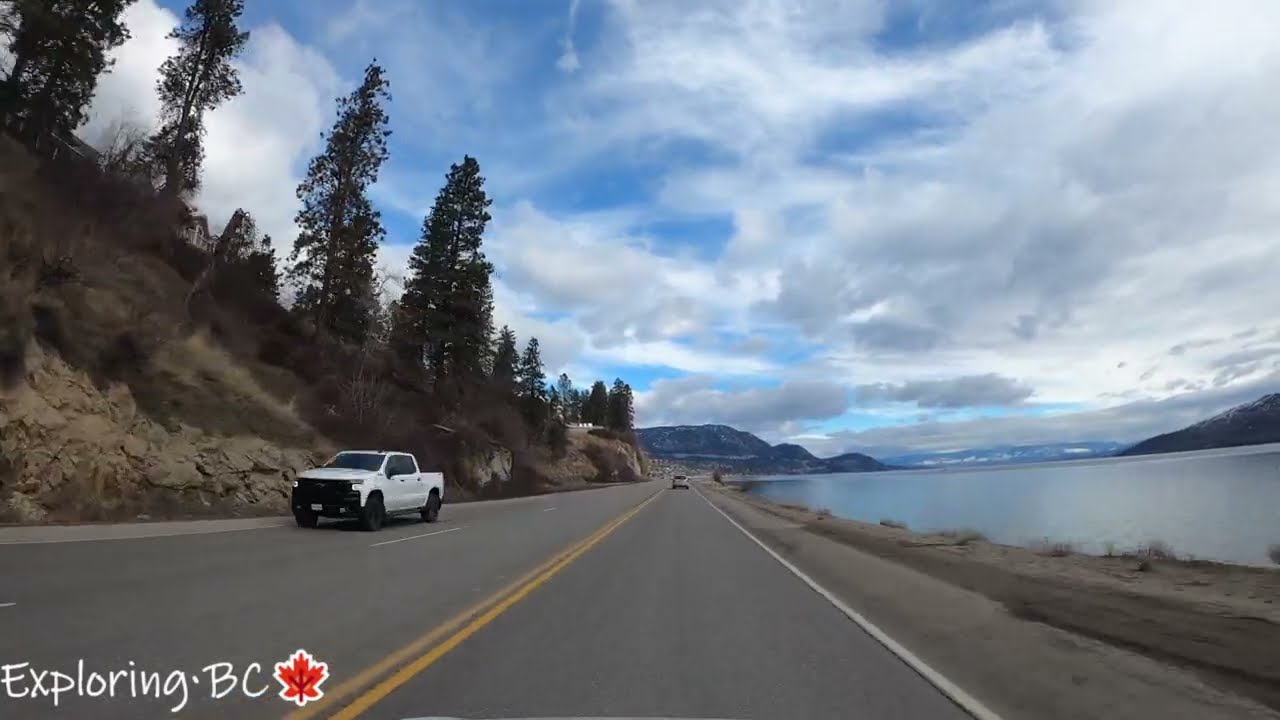 Lake Okanagan Drive - 4K UHD