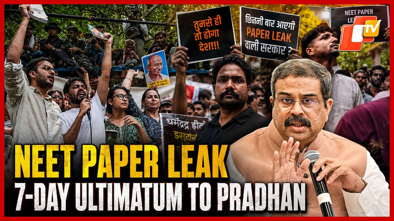 NEET Paper Leak: Cockroach Janta Party Gives Dharmendra Pradhan 7-Day Ultimatum