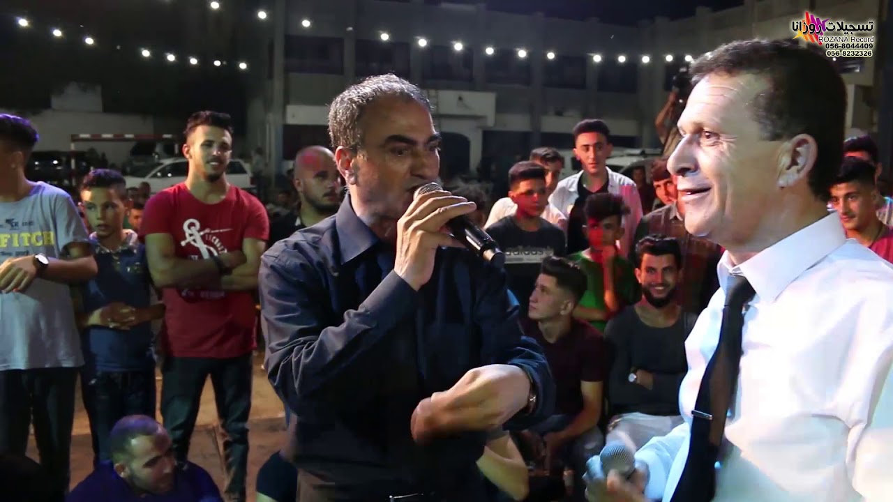 تحدي محاورة ناري بين مصطفى الخطيب وفتحي البرغوثي جديد 2019 - مهرجان محمد حازم سمحان