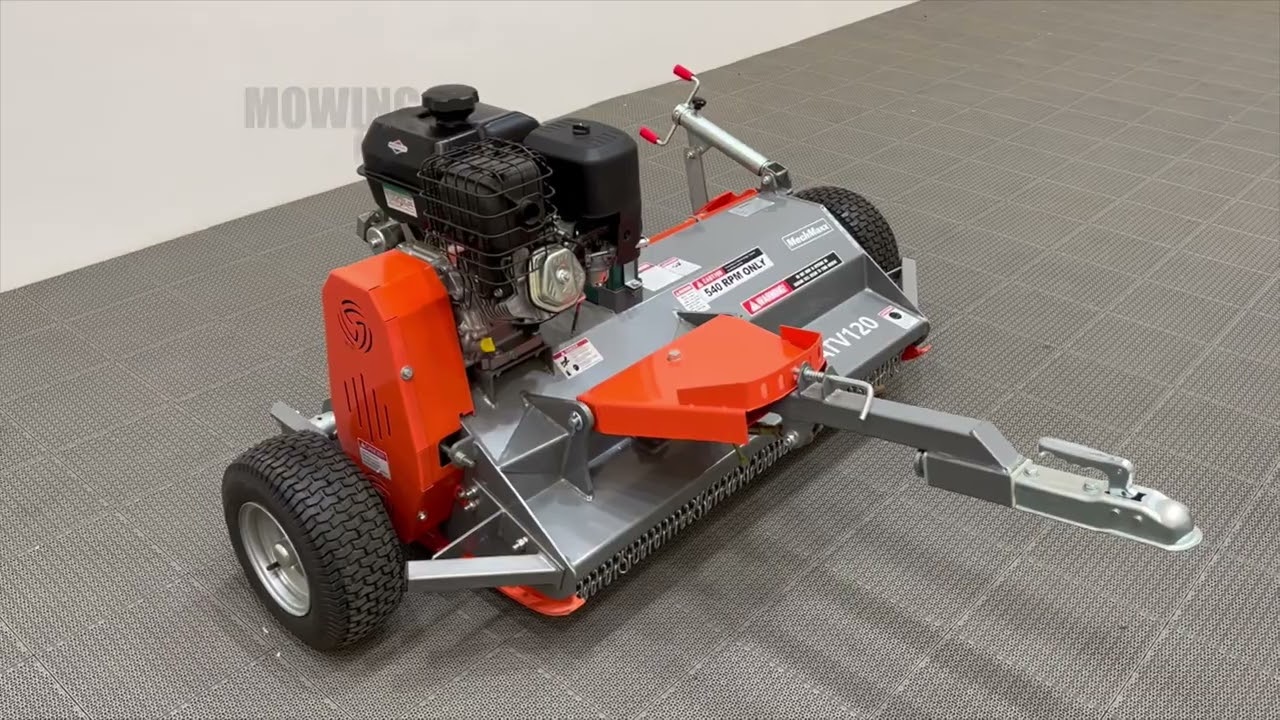 Видеоролик о газонокосилке MechMaxx ATV