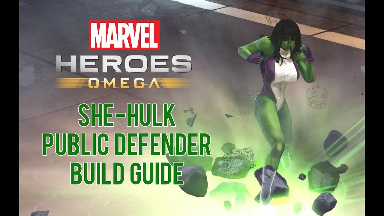 She-Hulk 'Public Defender' Build Guide - Marvel Heroes Omega (PS4/XBOX)