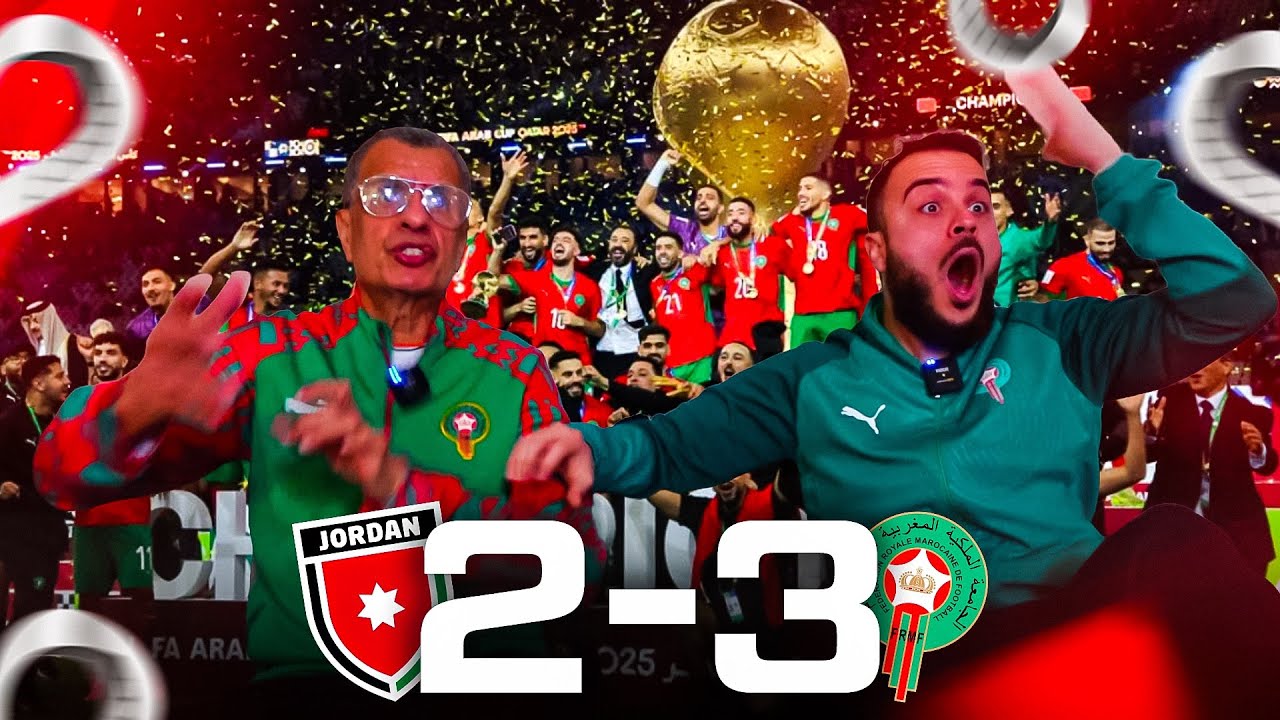 ON EST CHAMPIONS REBEU ! | R&eacute;action &agrave; Jordanie 2-3 Maroc avec Le Padre !