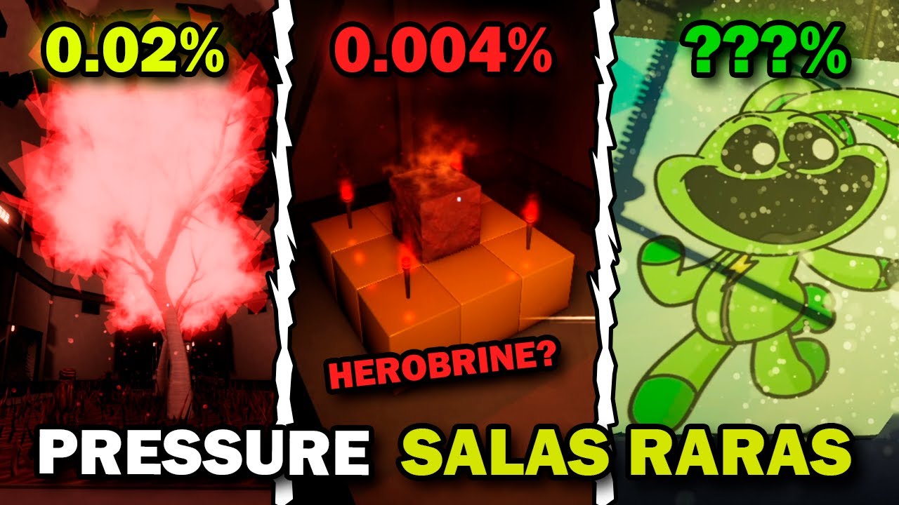 PRESSURE | Roblox - SALAS RARAS y EASTER EGGS #7