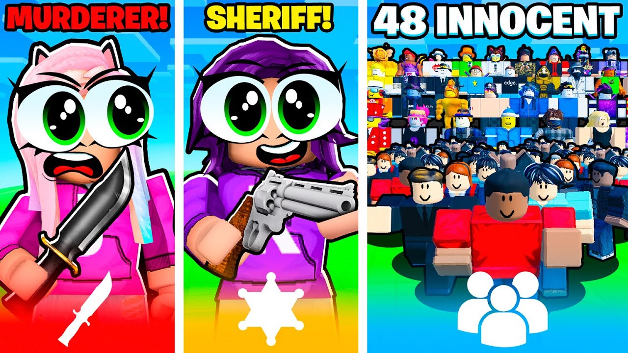 50 ИГРОКОВ Murder Mystery Royale! | Roblox