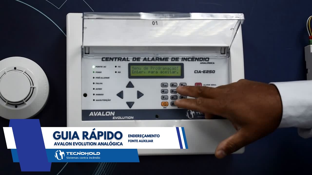 Endere&ccedil;amento da Fonte Auxiliar - Avalon Evolution Anal&oacute;gica