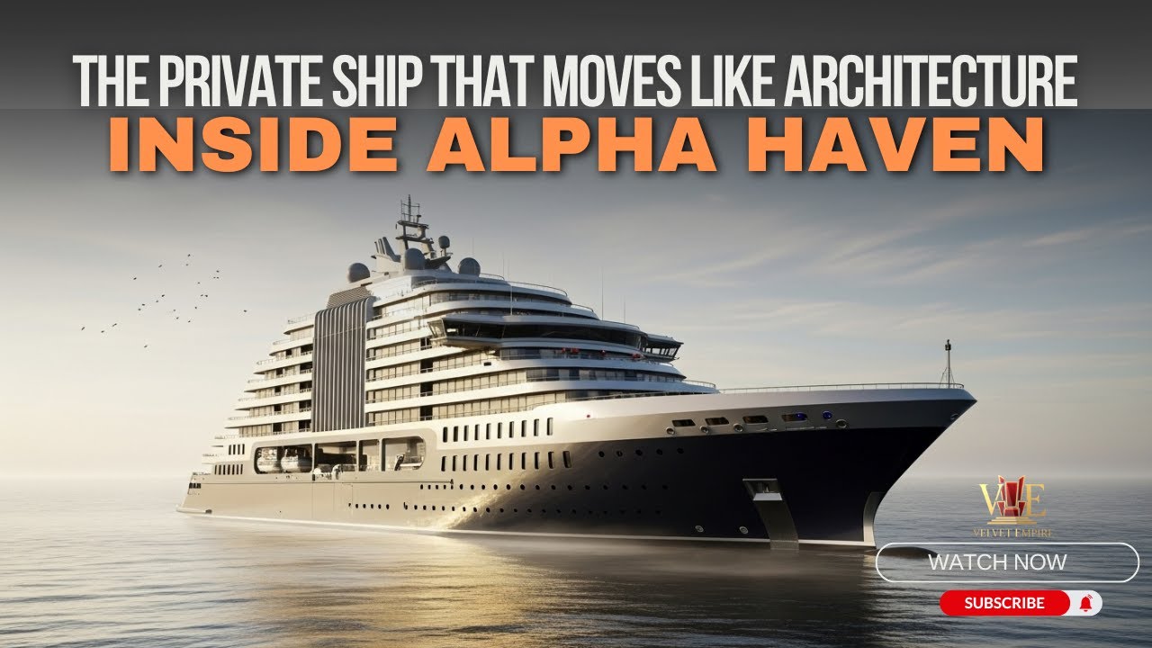 480 Million $ Luxury Super Yacht Alpha Haven 🚢| VELVET EMPIRE 💸💸
