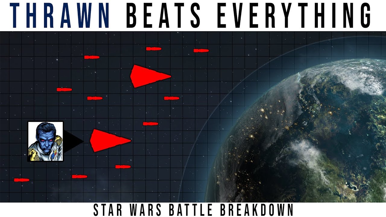 How THRAWN did the impossible at the BATTLE OF UKIO | Star Wars Battle Breakdown