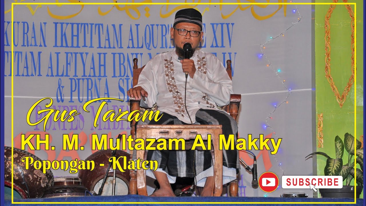 Rowatibut Tahlil oleh KH. M. Multazam Al Makky dari Popongan - Klaten | Ikhtitam Al Qur'an ke-14