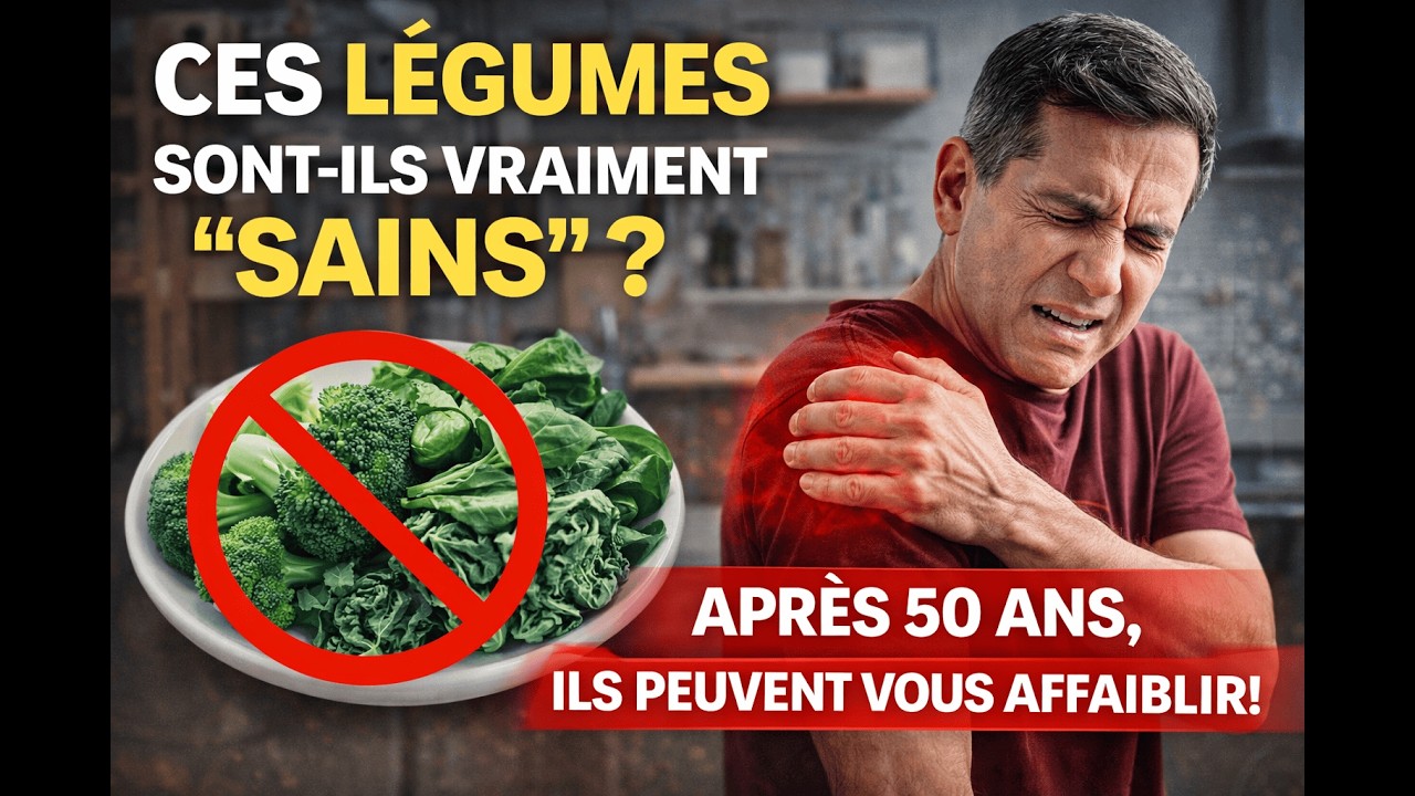 Les légumes qui affaiblissent les +50 ans