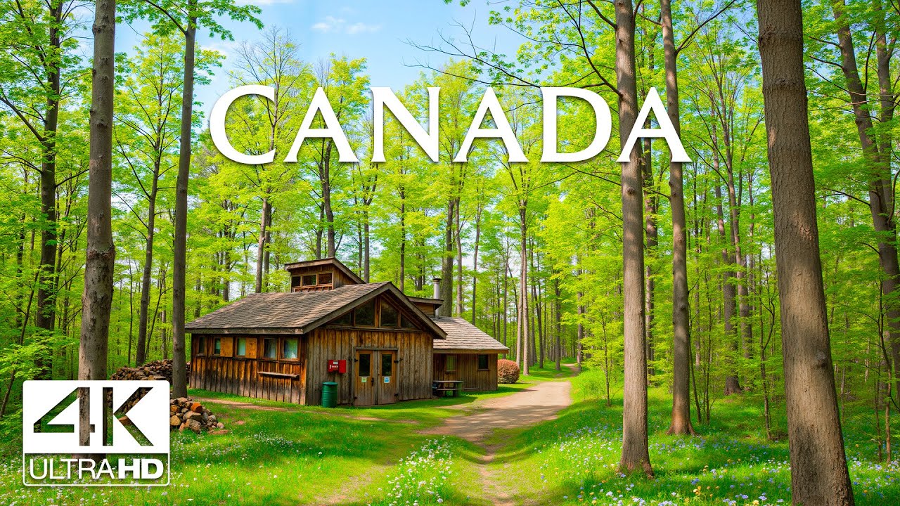 Canada 4K | Unreal Natural Beauty on Earth – Turquoise Lakes, Vast Forests & Silent Wilderness