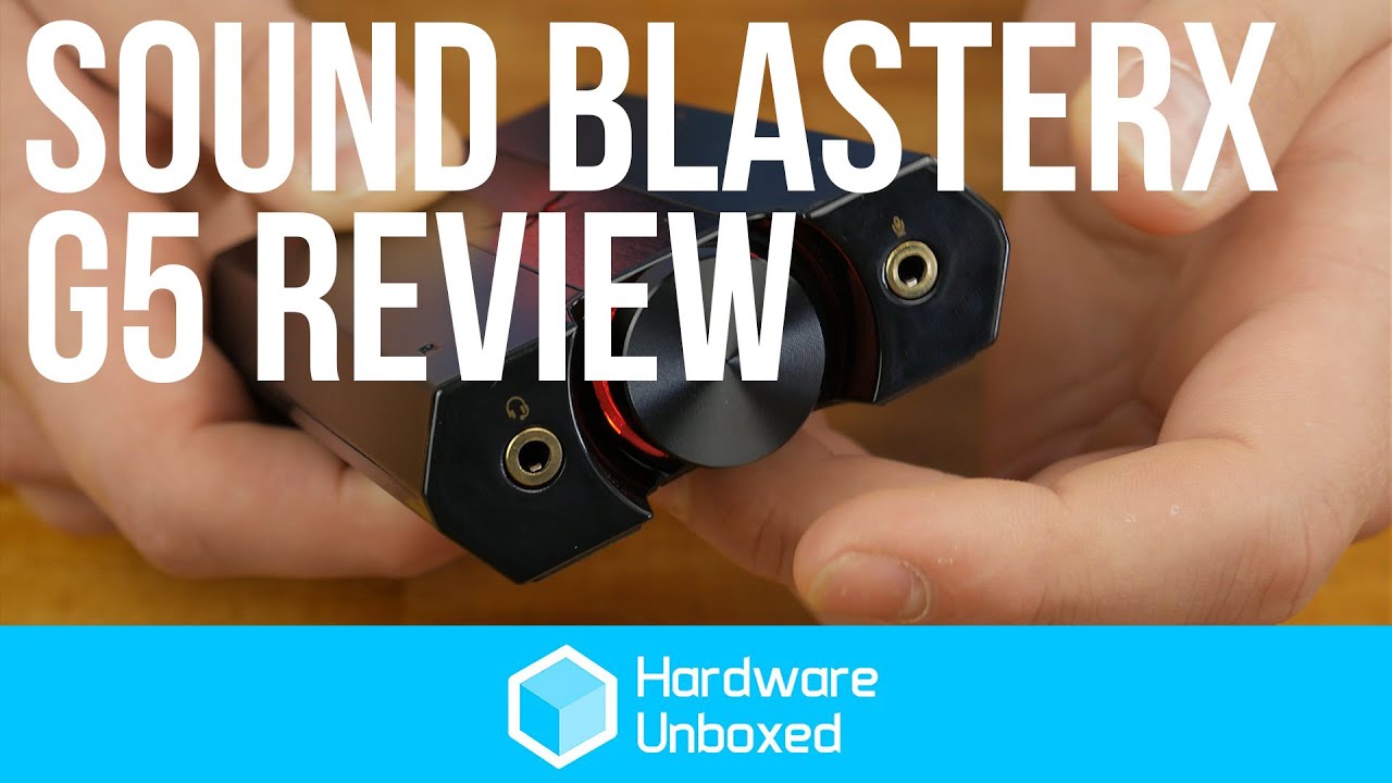 Creative Sound BlasterX G5: Review - The best portable audiophile sound?