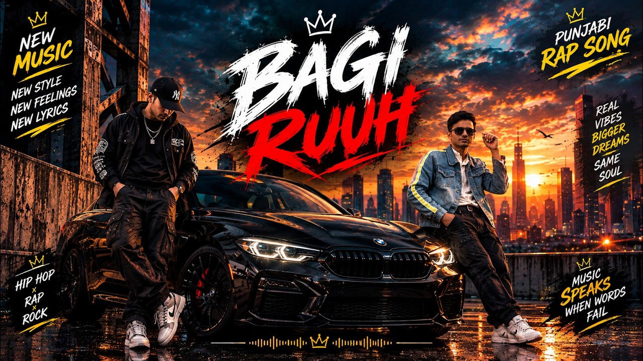 🔥 BAGI RUUH | Apna Rah, Apna Kanoon | Anum Noor | Original Punjabi Rap Song 2026 🎤⚡