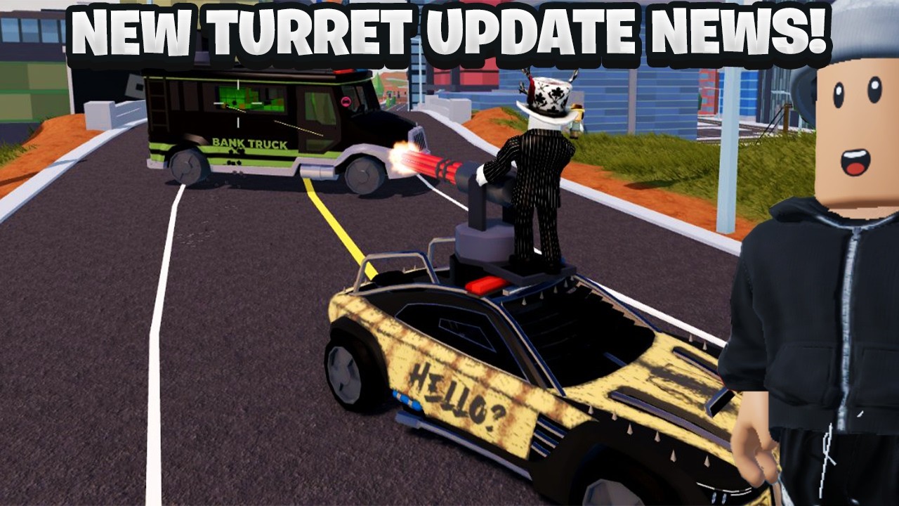 Новое обновление Roblox Jailbreak с турелями просто невероятно!🔫