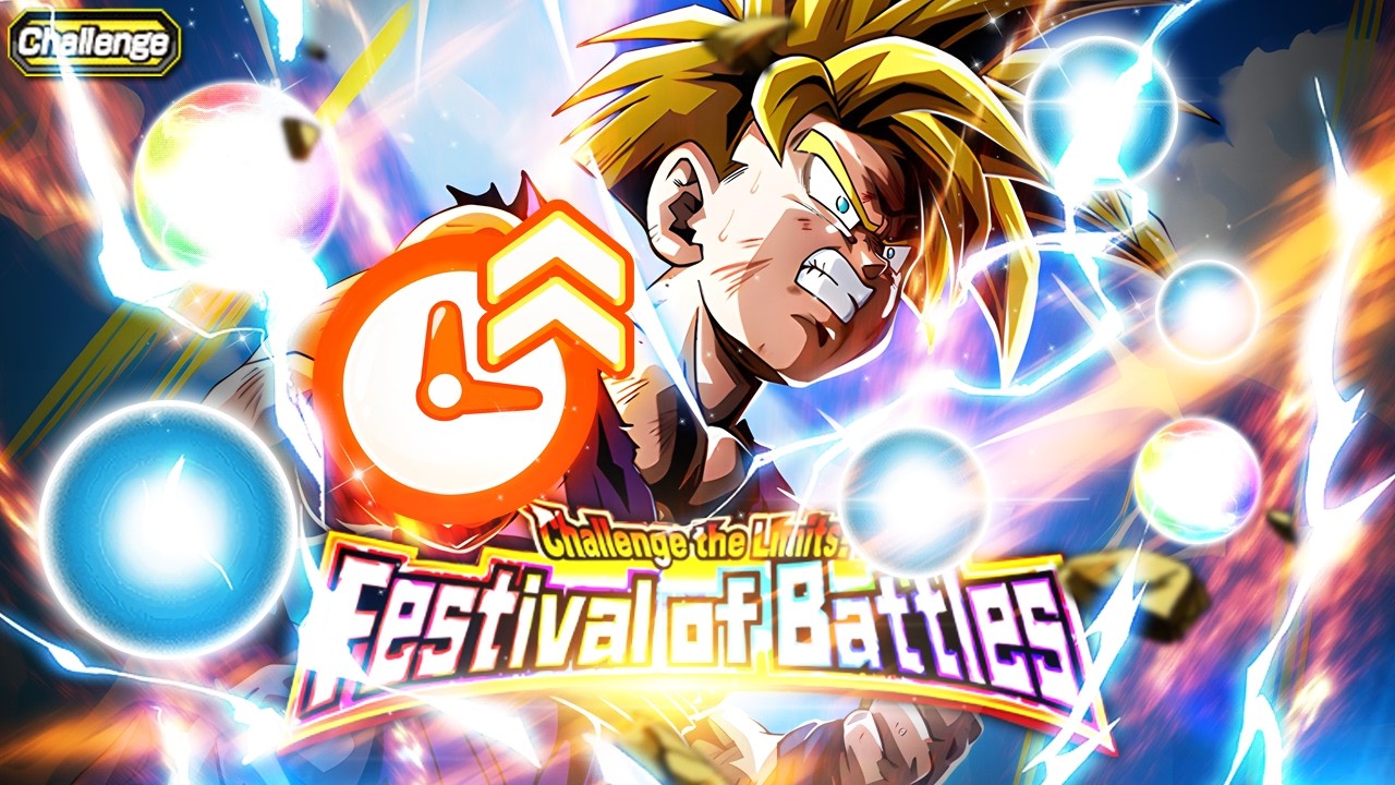LIMITED TIME BUFFS LR AGL SSJ2 GOHAN VS. CHALLENGE THE LIMITS! FESTIVAL OF BATTLES! (Dokkan Battle)