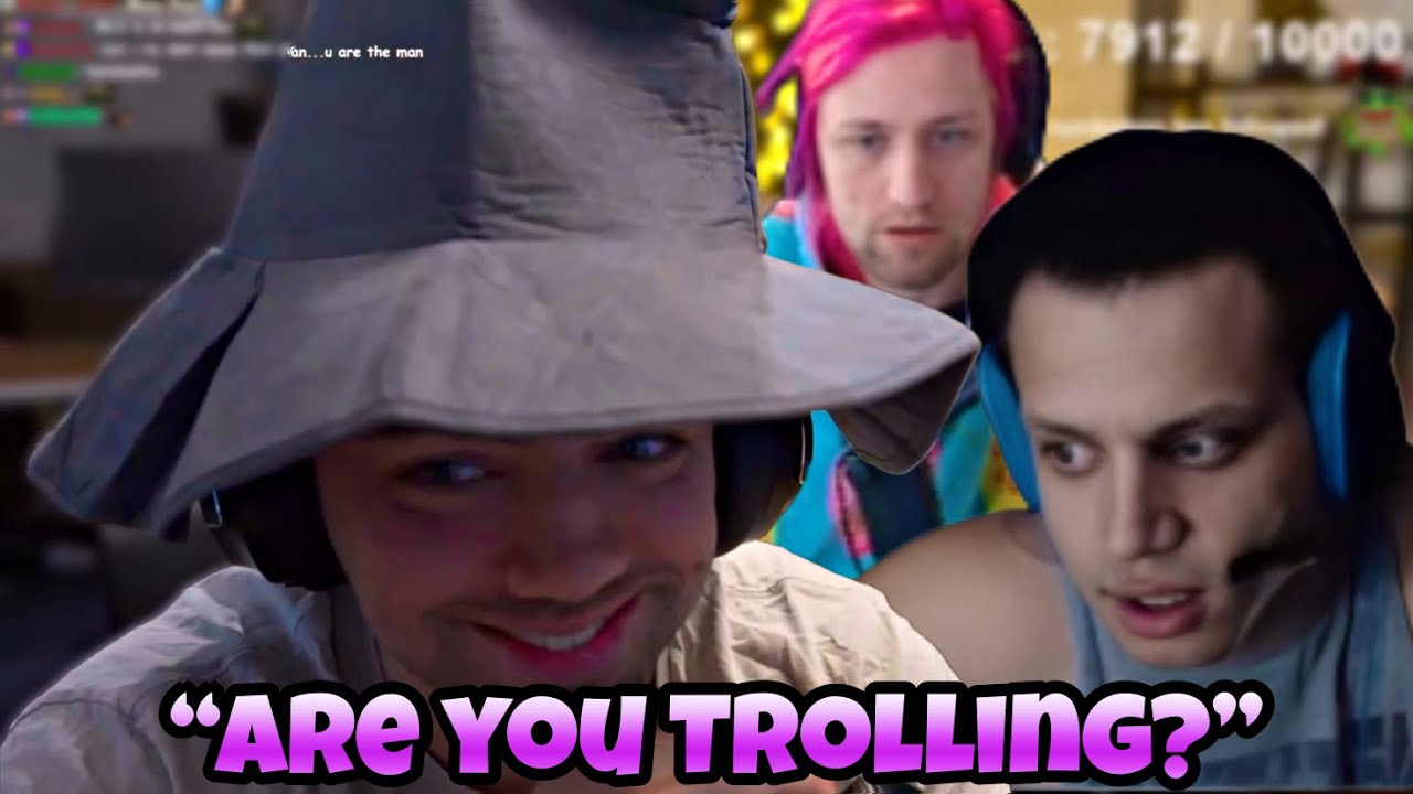 Mizkif RageBaiting Tyler1 на 10 минут при участии Sodapoppin, Ludwig, Summit1g и других!