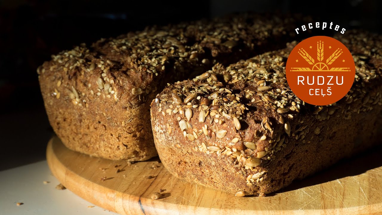 Rudzu ierauga maize / SOURDOUGH TIN LOAF
