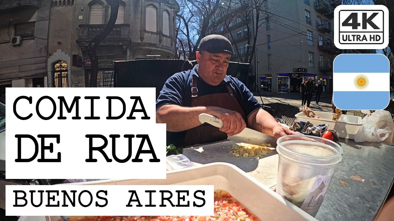 Comida de Rua e resenha no Bairro La Boca - BA - Argentina