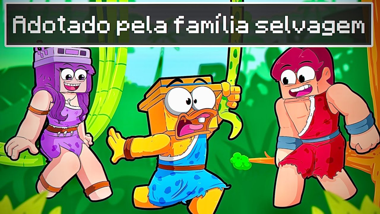 FUI ADOTADO POR UMA FAMÍLIA SELVAGEM!