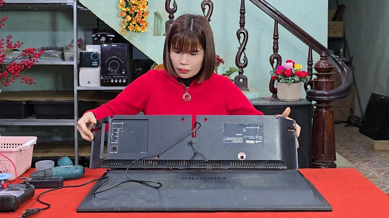 Repair and restore TOSHIBA 32P1303VN TV / Hải daily life