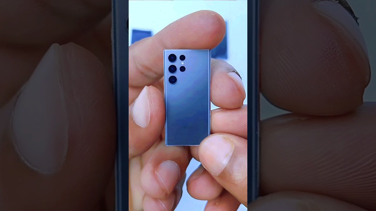 Samsung galaxy s23 ultra miniature unboxing 🤩🤩