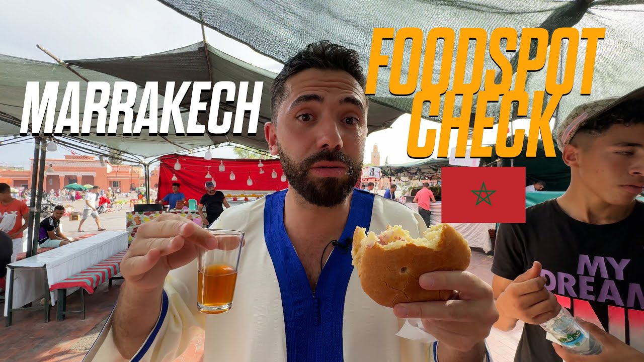 Für 1€ Essen in Marrakesch? 🇲🇦 3 Lieblings-FoodSpots in Marrakesch | FoodSpot Check Khalid Bounouar