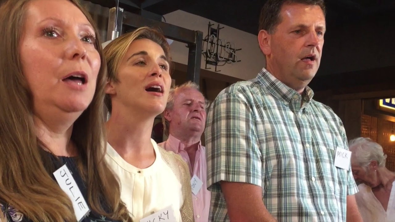 Our Dementia Choir First Performance for Dan & Jordan's Wedding